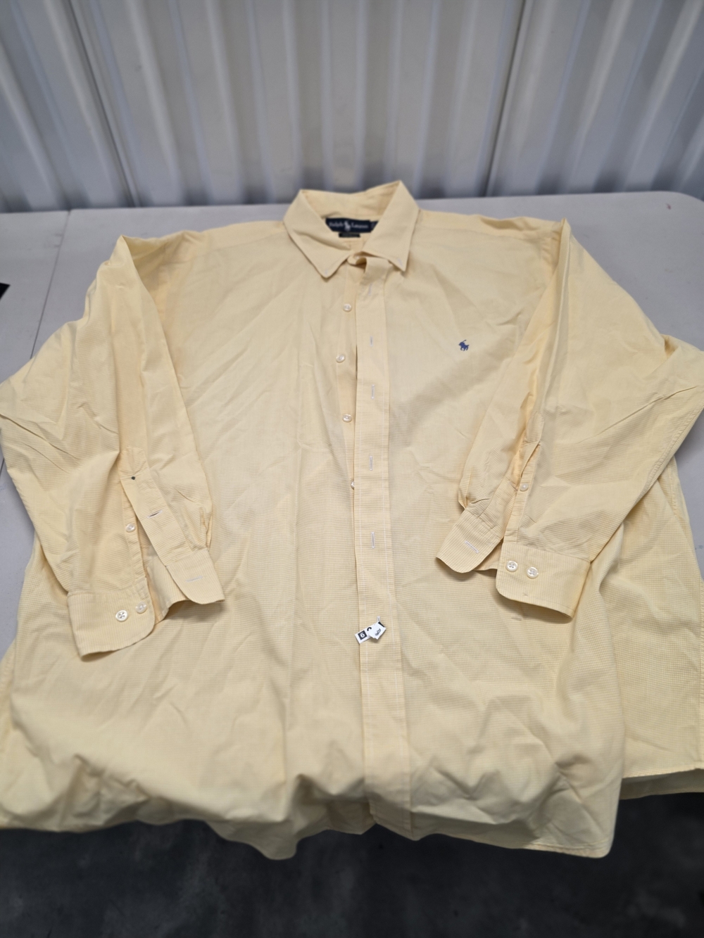 Ralph Lauren Yarmouth Button Down Shirt Men's Size 17.5 32/33